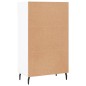 vidaXL Zapatero madera de ingeniería blanco 60x35x105 cm vidaXL Zapatero madera de ingeniería blanco 60x35x105 cm