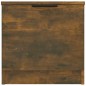 vidaXL Mesita de noche color roble ahumado 40x39x40 cm vidaXL Mesita de noche color roble ahumado 40x39x40 cm