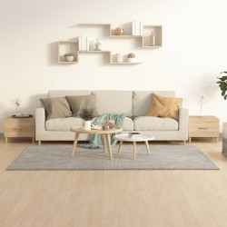 vidaXL Mesas de centro 2 uds madera ingeniería roble Sonoma 50x50x40cm