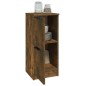vidaXL Aparadores 2 uds madera contrachapada roble ahumado 30x30x70 cm vidaXL Aparadores 2 uds madera contrachapada roble ahumado 30x30x70 cm