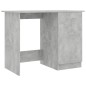 vidaXL Escritorio de madera contrachapada gris hormigón 100x50x76 cm vidaXL Escritorio de madera contrachapada gris hormigón 100x50x76 cm