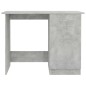 vidaXL Escritorio de madera contrachapada gris hormigón 100x50x76 cm vidaXL Escritorio de madera contrachapada gris hormigón 100x50x76 cm