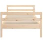 vidaXL Estructura de cama madera maciza de pino 90x200 cm vidaXL Estructura de cama madera maciza de pino 90x200 cm
