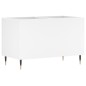 vidaXL Mueble para discos madera contrachapada blanco 74,5x38x48 cm vidaXL Mueble para discos madera contrachapada blanco 74,5x38x48 cm