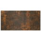 vidaXL Cabecero de cama y mesitas madera contrachapada roble ahumado vidaXL Cabecero de cama y mesitas madera contrachapada roble ahumado
