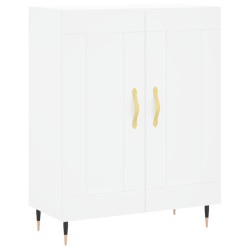 vidaXL Aparador de madera de ingeniería blanco 69,5x34x90 cm