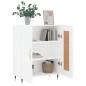 vidaXL Aparador de madera de ingeniería blanco 69,5x34x90 cm vidaXL Aparador de madera de ingeniería blanco 69,5x34x90 cm