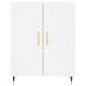 vidaXL Aparador de madera de ingeniería blanco 69,5x34x90 cm vidaXL Aparador de madera de ingeniería blanco 69,5x34x90 cm