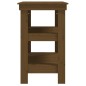 vidaXL Banco de trabajo madera maciza pino marrón miel 78,5x50x80 cm vidaXL Banco de trabajo madera maciza pino marrón miel 78,5x50x80 cm