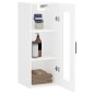 vidaXL Armario de pared blanco 34,5x34x90 cm vidaXL Armario de pared blanco 34,5x34x90 cm