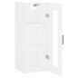 vidaXL Armario de pared blanco 34,5x34x90 cm vidaXL Armario de pared blanco 34,5x34x90 cm