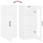 vidaXL Armario de pared blanco 34,5x34x90 cm vidaXL Armario de pared blanco 34,5x34x90 cm