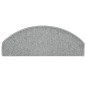 vidaXL Alfombras de peldaños de escalera 15 uds gris claro 65x24x4 cm vidaXL Alfombras de peldaños de escalera 15 uds gris claro 65x24x4 cm
