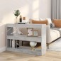 vidaXL Estantería/divisor de espacios gris hormigón 100x30x72 cm vidaXL Estantería/divisor de espacios gris hormigón 100x30x72 cm