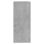 vidaXL Estantería/divisor de espacios gris hormigón 100x30x72 cm vidaXL Estantería/divisor de espacios gris hormigón 100x30x72 cm