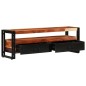 vidaXL Mueble para TV madera maciza de sheesham 120x30x40 cm