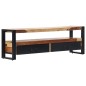 vidaXL Mueble para TV madera maciza de sheesham 120x30x40 cm