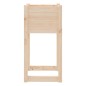 vidaXL Jardinera 2 unidades madera maciza de pino 40x40x81 cm vidaXL Jardinera 2 unidades madera maciza de pino 40x40x81 cm