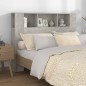 vidaXL Mueble cabecero gris hormigón 140x18,5x104,5 cm vidaXL Mueble cabecero gris hormigón 140x18,5x104,5 cm
