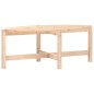 vidaXL Mesa de centro de madera maciza de pino 118x63x45 cm vidaXL Mesa de centro de madera maciza de pino 118x63x45 cm