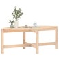 vidaXL Mesa de centro de madera maciza de pino 118x63x45 cm vidaXL Mesa de centro de madera maciza de pino 118x63x45 cm