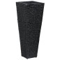 vidaXL Conjunto de arriates 3 piezas jacinto de agua negro vidaXL Conjunto de arriates 3 piezas jacinto de agua negro
