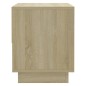 vidaXL Mesitas de noche 2 uds contrachapada roble Sonoma 45x34x44 cm
