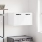 vidaXL Armario pared madera contrachapada blanco brillo 60x36,5x35 cm vidaXL Armario pared madera contrachapada blanco brillo 60x36,5x35 cm