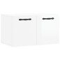 vidaXL Armario pared madera contrachapada blanco brillo 60x36,5x35 cm vidaXL Armario pared madera contrachapada blanco brillo 60x36,5x35 cm