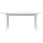 vidaXL Mesa de centro de madera maciza de pino blanco 110x55x45 cm vidaXL Mesa de centro de madera maciza de pino blanco 110x55x45 cm