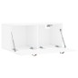 vidaXL Armario de pared madera ingeniería blanco brillo 80x36,5x35 cm vidaXL Armario de pared madera ingeniería blanco brillo 80x36,5x35 cm