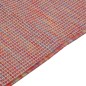 vidaXL Alfombra de exterior de tejido plano rojo 200x280 cm