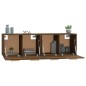 vidaXL Armarios pared 2 uds contrachapada roble marrón 60x36,5x35cm vidaXL Armarios pared 2 uds contrachapada roble marrón 60x36,5x35cm