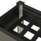 vidaXL Arriate de jardín WPC gris 120x40x75 cm vidaXL Arriate de jardín WPC gris 120x40x75 cm