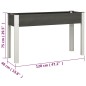vidaXL Arriate de jardín WPC gris 120x40x75 cm vidaXL Arriate de jardín WPC gris 120x40x75 cm
