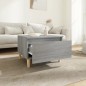 vidaXL Mesa auxiliar madera contrachapada gris Sonoma 50x46x35 cm vidaXL Mesa auxiliar madera contrachapada gris Sonoma 50x46x35 cm