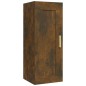 vidaXL Armario de pared madera contrachapada roble ahumado 35x34x90 cm vidaXL Armario de pared madera contrachapada roble ahumado 35x34x90 cm