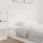 vidaXL Cabecero de cama pared madera maciza pino blanco 127,5x3x60 cm vidaXL Cabecero de cama pared madera maciza pino blanco 127,5x3x60 cm