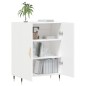 vidaXL Aparador de madera de ingeniería blanco 69,5x34x90 cm vidaXL Aparador de madera de ingeniería blanco 69,5x34x90 cm