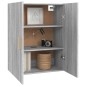 vidaXL Armario de pared colgante gris Sonoma 69,5x34x90 cm vidaXL Armario de pared colgante gris Sonoma 69,5x34x90 cm