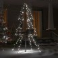 vidaXL Árbol de Navidad 160 LEDs interior y exterior 78x120 cm vidaXL Árbol de Navidad 160 LEDs interior y exterior 78x120 cm