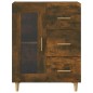 vidaXL Aparador de madera de ingeniería roble ahumado 69,5x34x90 cm vidaXL Aparador de madera de ingeniería roble ahumado 69,5x34x90 cm