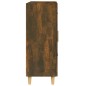 vidaXL Aparador de madera de ingeniería roble ahumado 69,5x34x90 cm vidaXL Aparador de madera de ingeniería roble ahumado 69,5x34x90 cm