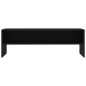 vidaXL Mueble para TV madera contrachapada negro 120x40x40 cm