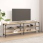 vidaXL Mueble de TV madera contrachapada roble Sonoma 160x30x50 cm vidaXL Mueble de TV madera contrachapada roble Sonoma 160x30x50 cm