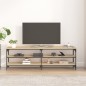 vidaXL Mueble de TV madera contrachapada roble Sonoma 160x30x50 cm vidaXL Mueble de TV madera contrachapada roble Sonoma 160x30x50 cm