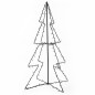 vidaXL Árbol de Navidad 160 luces LED interior y exterior 78x120 cm vidaXL Árbol de Navidad 160 luces LED interior y exterior 78x120 cm