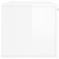 vidaXL Armario de pared madera ingeniería blanco brillo 100x36,5x35 cm vidaXL Armario de pared madera ingeniería blanco brillo 100x36,5x35 cm