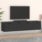 vidaXL Armarios pared 2 uds madera contrachapada negro 60x36,5x35 cm vidaXL Armarios pared 2 uds madera contrachapada negro 60x36,5x35 cm