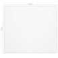 vidaXL Protector de mesa PVC mate 70x70 cm 1,6 mm vidaXL Protector de mesa PVC mate 70x70 cm 1,6 mm
